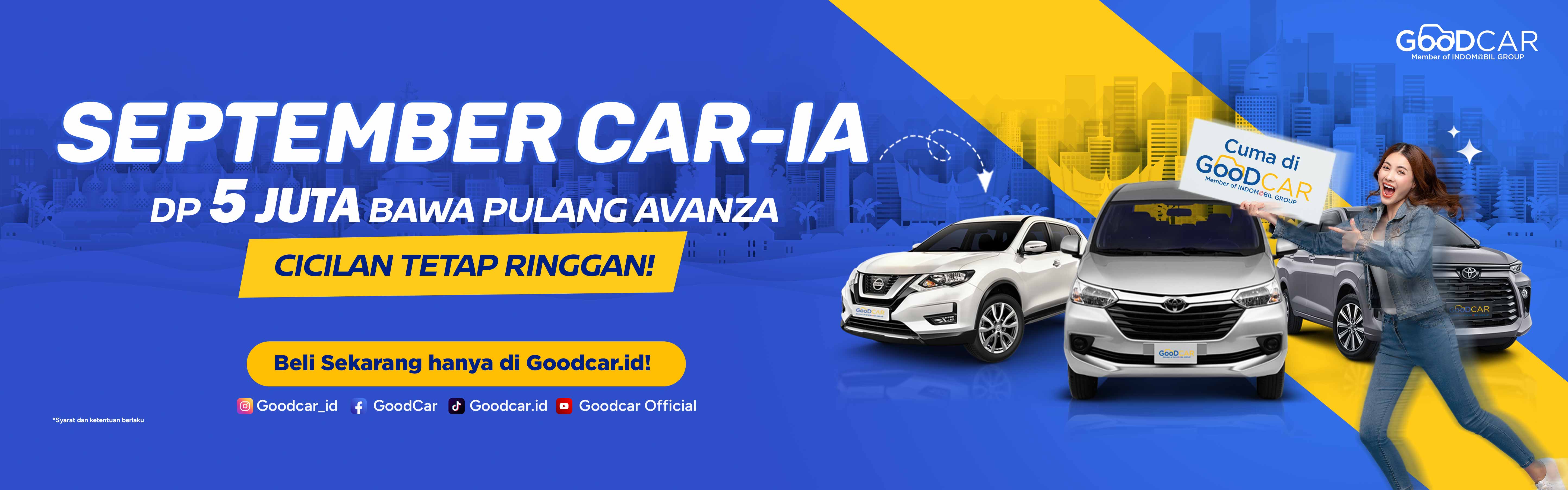 Promo Goodcar Mobil Bekas September Ceria Web Banner